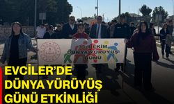 Evciler’de dünya yürüyüş günü etkinliği