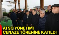 ATSO yönetimi cenaze törenine katıldı