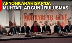 Afyon’da Muhtarlar Günü buluşması