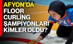 Afyon’da Floor Curling Şampiyonları kimler oldu?