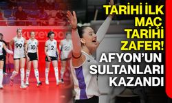 Tarihi ilk maç, tarihi zafer! Afyon’un Sultanları kazandı