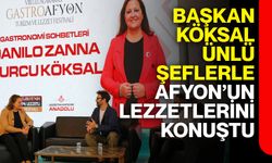 Başkan Köksal ünlü şeflerle Afyon’un lezzetlerini konuştu