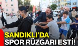 Sandıklı’da spor rüzgarı esti!