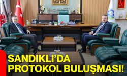 Sandıklı’da protokol buluşması!