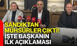 Sandıktan Mühsürler çıktı! İşte başkanın ilk açıklaması
