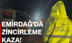 Emirdağ’da zincirleme kaza!