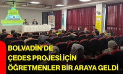 Bolvadin’de ÇEDES Projesi için öğretmenler bir araya geldi