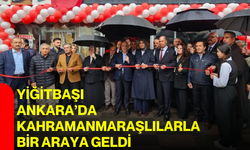 Yiğitbaşı Ankara’da Kahramanmaraşlılarla bir araya geldi