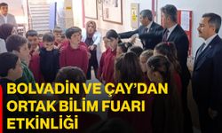 Bolvadin ve Çay’dan ortak bilim fuarı etkinliği