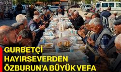 Gurbetçi hayırseverden Özburun’a büyük vefa