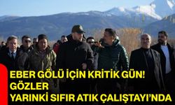 Eber Gölü için kritik gün! Gözler yarınki Sıfır Atık Çalıştayı’nda