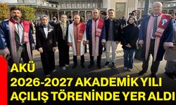 AKÜ, 2026-2027 akademik yılı açılış töreninde yer aldı