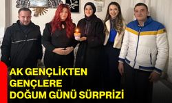 AK Gençlikten gençlere doğum günü sürprizi