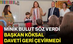 Minik Bulut söz verdi, Başkan Köksal daveti geri çevirmedi