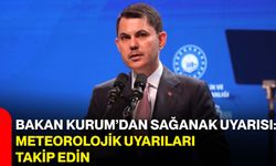 Bakan Kurum’dan sağanak uyarısı: Meteorolojik uyarıları takip edin