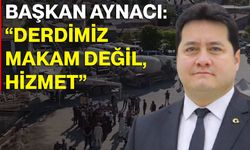 Başkan Aynacı: “Derdimiz makam değil, hizmet”