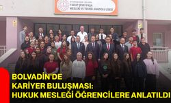 Bolvadin’de kariyer buluşması: Hukuk mesleği öğrencilere anlatıldı