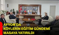 Afyon’da köylerin eğitim gündemi masaya yatırıldı