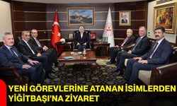 Yeni görevlerine atanan isimlerden Yiğitbaşı’na ziyaret