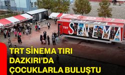 TRT Sinema Tırı Dazkırı’da çocuklarla buluştu