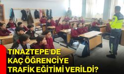 Tınaztepe’de kaç öğrenciye trafik eğitimi verildi?