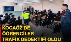 Kocaöz’de öğrenciler trafik dedektifi oldu