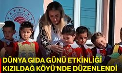 Dünya Gıda Günü etkinliği Kızıldağ Köyü’nde düzenlendi