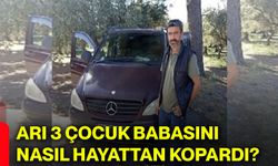 Arı 3 çocuk babasını nasıl hayattan kopardı?