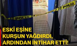 Eski eşine kurşun yağdırdı, ardından intihar etti!