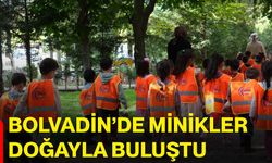 Bolvadin’de minikler doğayla buluştu