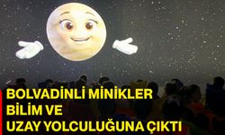 Bolvadinli minikler bilim ve uzay yolculuğuna çıktı