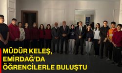 Müdür Keleş, Emirdağ’da öğrencilerle buluştu