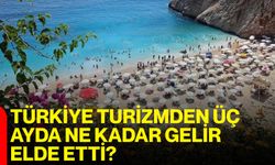 Türkiye turizmden üç ayda ne kadar gelir elde etti?