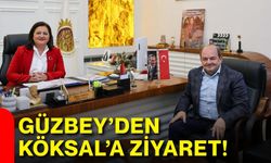 Güzbey’den Köksal’a ziyaret!
