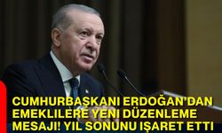 Cumhurbaşkanı Erdoğan’dan emeklilere yeni düzenleme mesajı! Yıl sonunu işaret etti