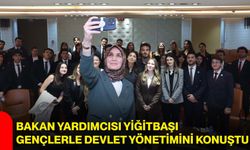 Bakan Yardımcısı Yiğitbaşı gençlerle devlet yönetimini konuştu