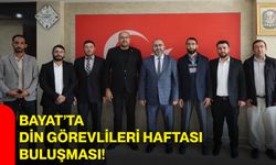 Bayat’ta Din Görevlileri Haftası buluşması!