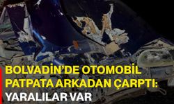 Bolvadin’de otomobil patpata arkadan çarptı: Yaralılar var