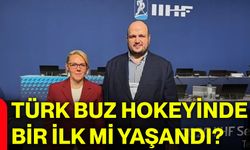 Türk buz hokeyinde bir ilk mi yaşandı?