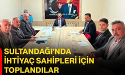 Sultandağı’nda ihtiyaç sahipleri için toplandılar