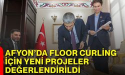 Afyon’da floor curling için yeni projeler değerlendirildi