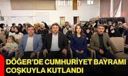 Döğer’de Cumhuriyet Bayramı coşkuyla kutlandı