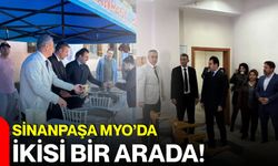 Sinanpaşa MYO’da ikisi bir arada!
