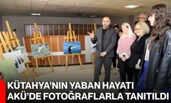 Kütahya’nın yaban hayatı AKÜ’de fotoğraflarla tanıtıldı