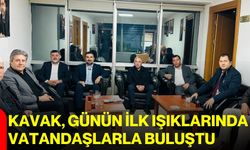 Kavak, günün ilk ışıklarında vatandaşlarla buluştu