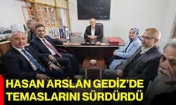 Hasan Arslan Gediz’de temaslarını sürdürdü