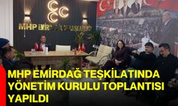 MHP Emirdağ Teşkilatında Yönetim Kurulu Toplantısı yapıldı