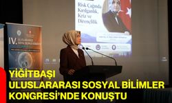 Yiğitbaşı, Uluslararası Sosyal Bilimler Kongresi’nde konuştu