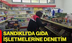 Sandıklı’da gıda işletmelerine denetim