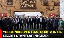 Yurdunuseven GastroAfyon’da: Lezzet Stantlarını gezdi